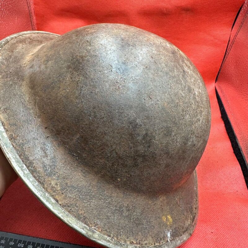 British Army Mk2 Brodie Helmet - Original WW2 - South African Manufactured - The Militaria Shop