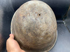 Original WW2 Onwards (1945-1952) British Army Mk4 Turtle Helmet - The Militaria Shop