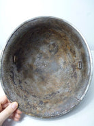 Mk3 Canadian / British Army Original WW2 Turtle Helmet High Rivet - The Militaria Shop