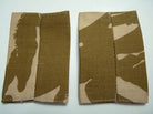 Desert DPM Rank Slides / Epaulette Pair Genuine British Army - NEW - The Militaria Shop