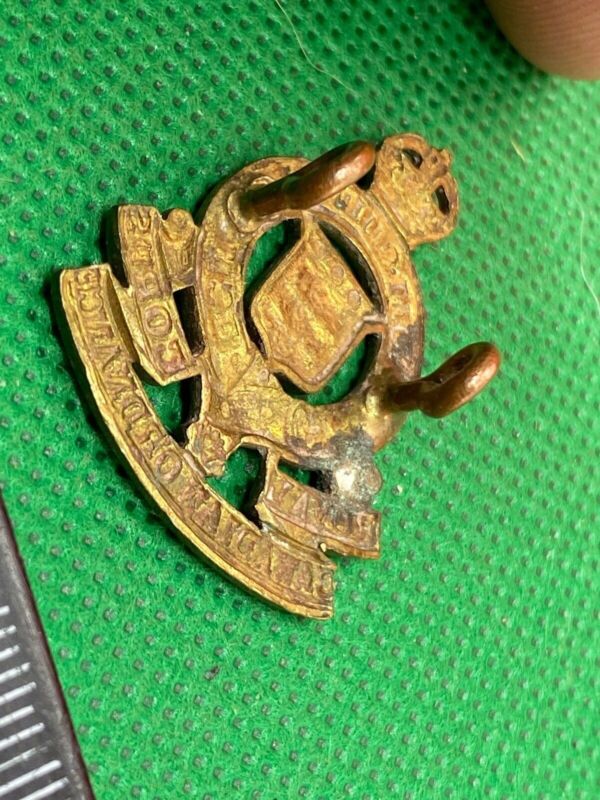 Original WW1 / WW2 Royal Canadian Ordnance Corps Collar Badge - The Militaria Shop