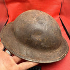 British Army Mk2 Brodie Helmet - Original WW2 - South African Manufactured - The Militaria Shop