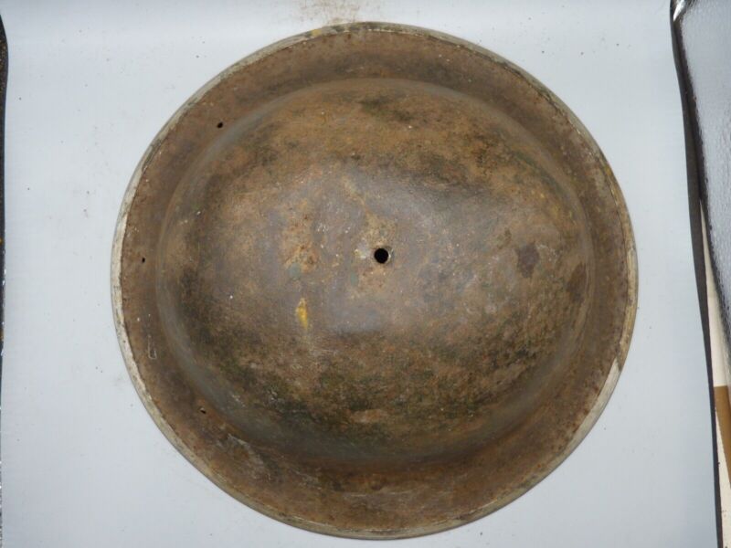 Original WW2 South African Army Mk2 Brodie Helmet - British Style Combat Helmet - The Militaria Shop