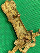 Original WW1 / WW2 British Army 11th Hussars Cap Badge - The Militaria Shop