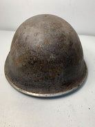 Mk3 Canadian / British Army Original WW2 Turtle Helmet High Rivet - The Militaria Shop