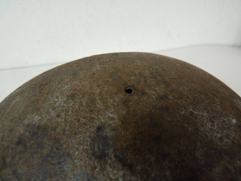 Original Mk3 Canadian / British Army WW2 Turtle Helmet High Rivet - The Militaria Shop
