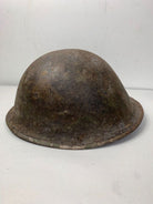 Mk3 Canadian / British Army Original WW2 Turtle Helmet High Rivet - The Militaria Shop