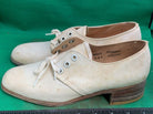 Original WW2 British Army Women's White Summer Shoes - ATS WAAF - Size 230s - The Militaria Shop