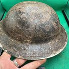 British Army Mk2 Brodie Helmet - Original WW2 - South African Manufactured - The Militaria Shop