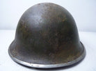 Mk3 Canadian / British Army Original WW2 Turtle Helmet High Rivet - The Militaria Shop