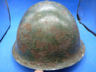 Original WW2 British / Canadian Army Mk3 High Rivet Turtle Army Helmet & Lin - The Militaria Shop