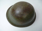 Original WW2 British / Canadian Army Mk3 High Rivet Turtle Army Combat Helmet - The Militaria Shop