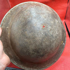 British Army Mk2 Brodie Helmet - Original WW2 - South African Manufactured - The Militaria Shop