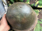 British / Canadian Army Mark 3 Turtle Helmet - Original WW2 Combat Helmet - The Militaria Shop