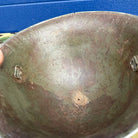 WW2 Canadian Army Mk3 Turtle Helmet - Original Helmet Shell - High Rivet - The Militaria Shop