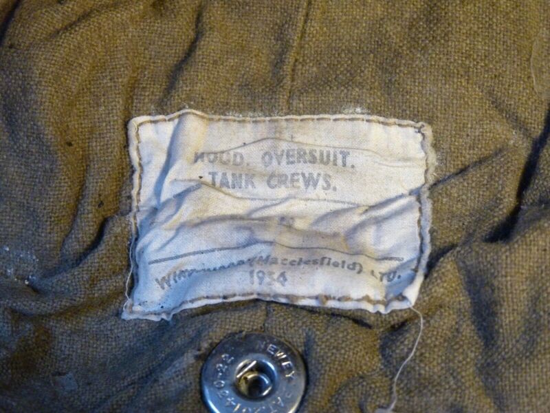 Original WW2 Pattern British Army Pixie Tank Suit Hood - The Militaria Shop