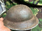 British Army Mk2 Brodie Helmet - Original WW2 - South African Manufactured - The Militaria Shop