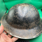 British Army Mk2 Brodie Helmet - Original WW2 - South African Manufactured - The Militaria Shop