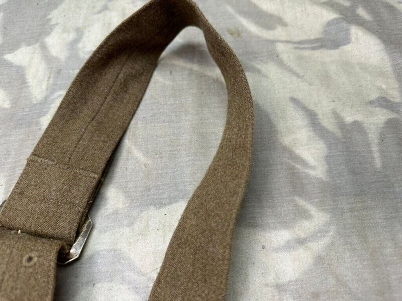 Genuine British Army No2 FAD Uniform Jacket Belt & Buckkle - 32" Waist - The Militaria Shop