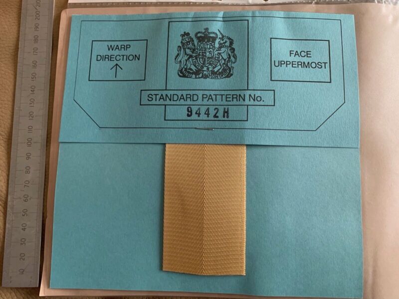 Original British Army Sealed Standard Patter - 9442H Webbing Textile Nylon Wide - The Militaria Shop