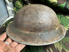 British Army Mk2 Brodie Helmet - Original WW2 - South African Manufactured - The Militaria Shop