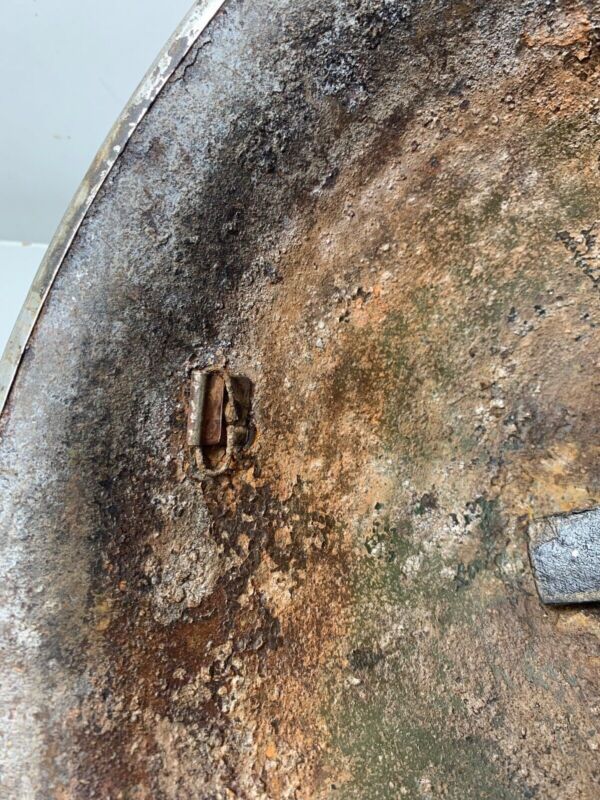 Mk3 Canadian / British Army Original WW2 Turtle Helmet High Rivet - The Militaria Shop