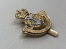 Load image into Gallery viewer, Genuine British Army Cap Badge - Leicestershire &amp; Derbyshire Yeomanry - The Militaria Shop
