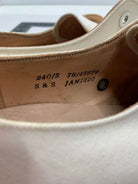 Original WW2 British Army Women's White Summer Shoes - ATS WAAF - Size 240 - The Militaria Shop