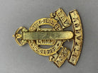 Original WW2 British Army Kings Crown Cap Badge - Royal Army Ordnance Corps - The Militaria Shop