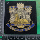 British Army Bullion Embroidered Blazer Badge - Devonshire & Dorset Regiment - The Militaria Shop