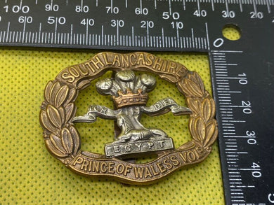 British Army - South Lancashire Prince of Wales's Regiment Cap Badge - The Militaria Shop