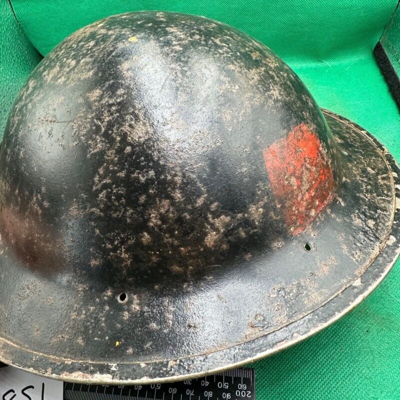 British Army Mk2 Brodie Helmet - Original WW2 - South African Manufactured - The Militaria Shop