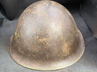 Original WW2 British Army / Canadian Army Mk3 Turtle Combat Helmet - The Militaria Shop