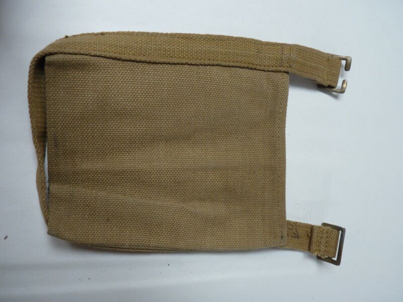 Original WW2 British Army Soldiers Water Bottle Carrier Harness - Dated 1942 - The Militaria Shop