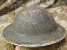 Original WW2 British Army Mk2 Army Combat Helmet - The Militaria Shop