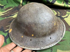 British Army Mk2 Brodie Helmet - Original WW2 - South African Manufactured - The Militaria Shop