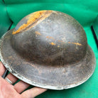 British Army Mk2 Brodie Helmet - Original WW2 - South African Manufactured - The Militaria Shop