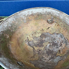 WW2 Canadian Army Mk3 Turtle Helmet - Original Helmet Shell - High Rivet - The Militaria Shop
