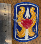 A WW2 / post war US Army Division cloth patch / shoulder badge. - The Militaria Shop