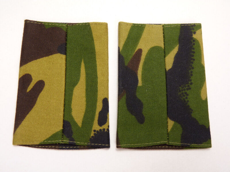 DPM Rank Slides / Epaulette Pair Genuine British Army - WO Warrant Officer - The Militaria Shop