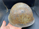 Original WW2 Onwards (1945-1952) British Army Mk4 Turtle Helmet - The Militaria Shop