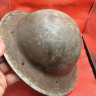 British Army Mk2 Brodie Helmet - Original WW2 - South African Manufactured - The Militaria Shop