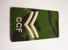 DPM Rank Slides / Epaulette Pair Genuine British Army - CCF Corporal - The Militaria Shop