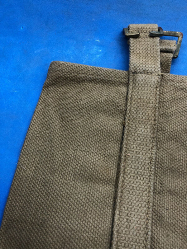 WW2 British Army 37 Pattern Webbing Water Bottle Carrier Harness - 1945 Dated - The Militaria Shop