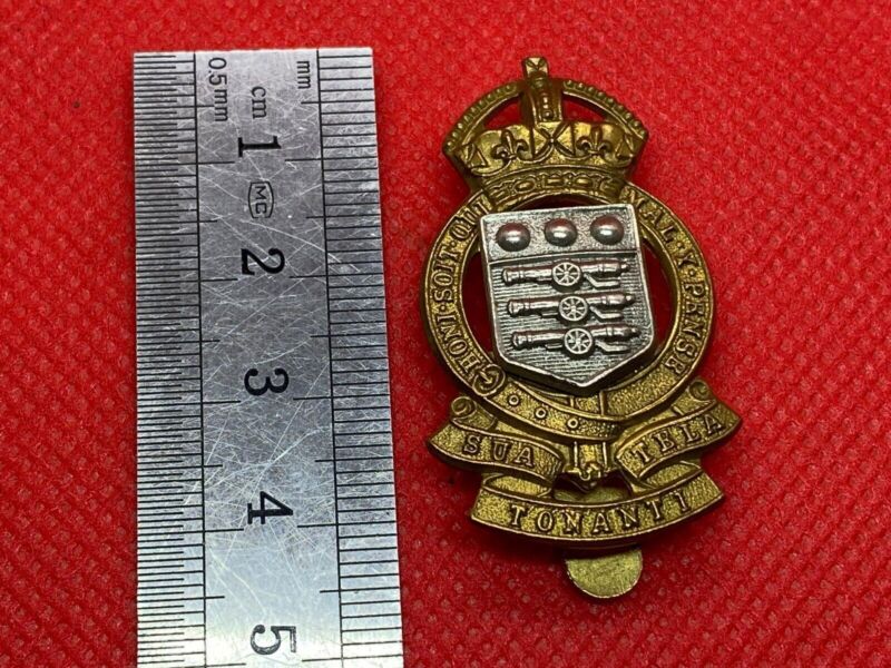Original WW2 British Army RAOC Royal Army Ordnance Corps Cap Badge - The Militaria Shop