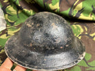 British Army Mk2 Brodie Helmet - Original WW2 - South African Manufactured - The Militaria Shop