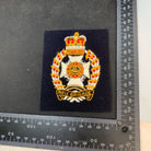 British Army The Rifle Brigade Regiment Embroidered Blazer Badge - The Militaria Shop