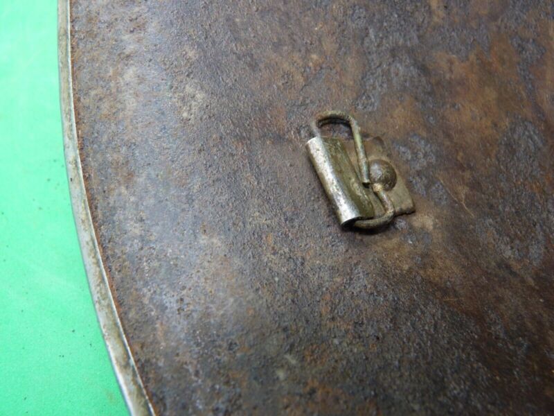 Original WW2 British / Canadian Army Mk3 High Rivet Turtle Army Combat Helmet - The Militaria Shop