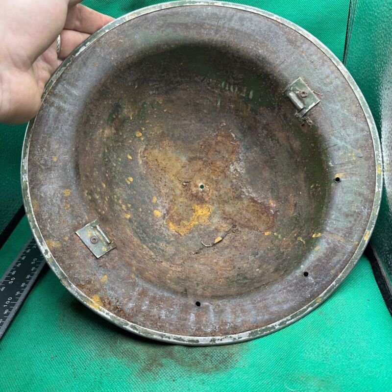 British Army Mk2 Brodie Helmet - Original WW2 - South African Manufactured - The Militaria Shop