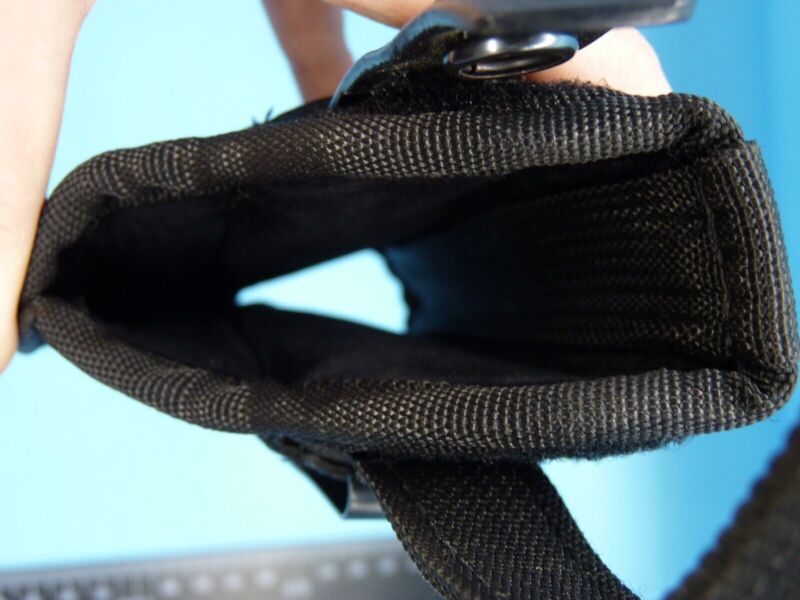 Black Fabric Tactical Belt Mounted Pistol Holster - Front Line - The Militaria Shop